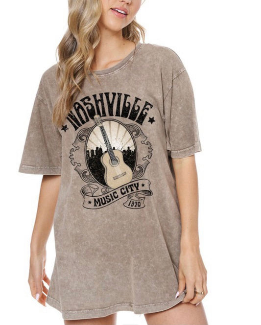 Nashville Music City Tee