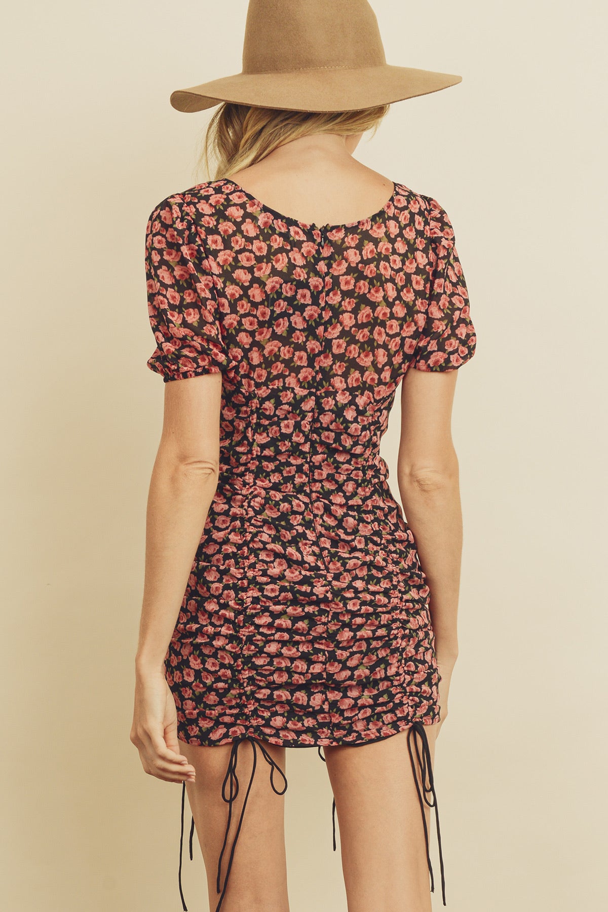 mini rose dress